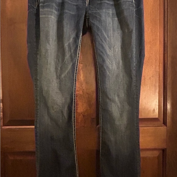 Miss Me Women's Boot Cut Jeans - Dark Blue - Picture 1 of 6